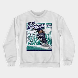 Julio Rodriguez Seattle Comic Crewneck Sweatshirt